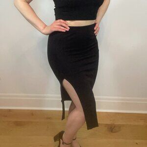 Aritzia Babaton Slit Skirt